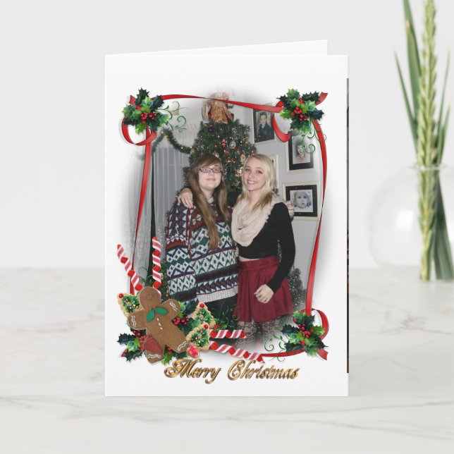 Christmas card photo frame (Front)