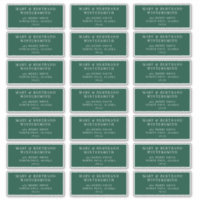 Christmas Card Pre-addressed Envelope Labels