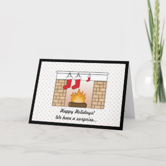 Christmas Card Pregnancy Announcement