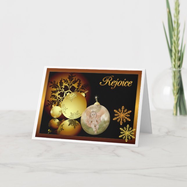 Christmas Card Rejoice (Front)