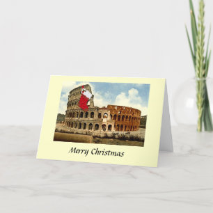Christmas Card - Rome, The Colosseum