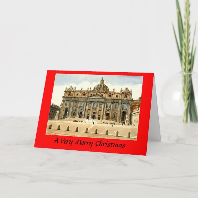 Christmas Card - Rome, Vatican (Front)