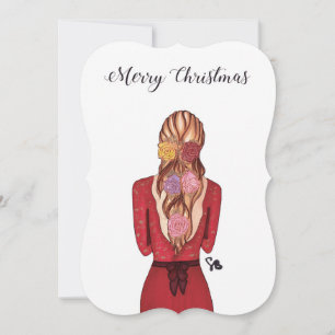 Christmas Card - Roses