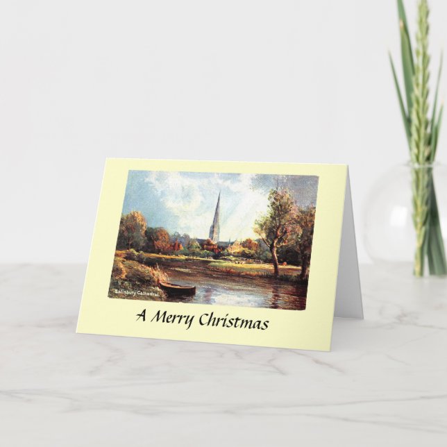 Christmas Card - Salisbury Cathedral (Front)