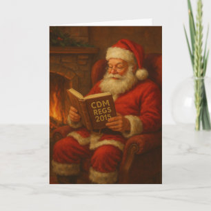 Christmas card - Santa & CDM Regs 2015' builder