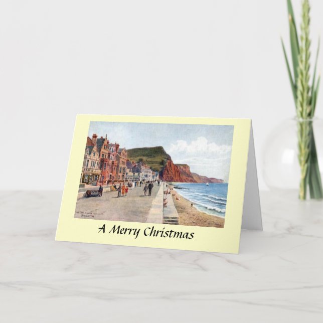 Christmas Card - Sidmouth, Devon (Front)