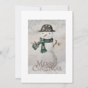 Christmas Card Snowman