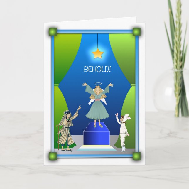 Christmas Card: The Christmas Pageant Holiday Card (Front)