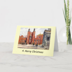 Christmas Card - The Quadrangle, Eton College