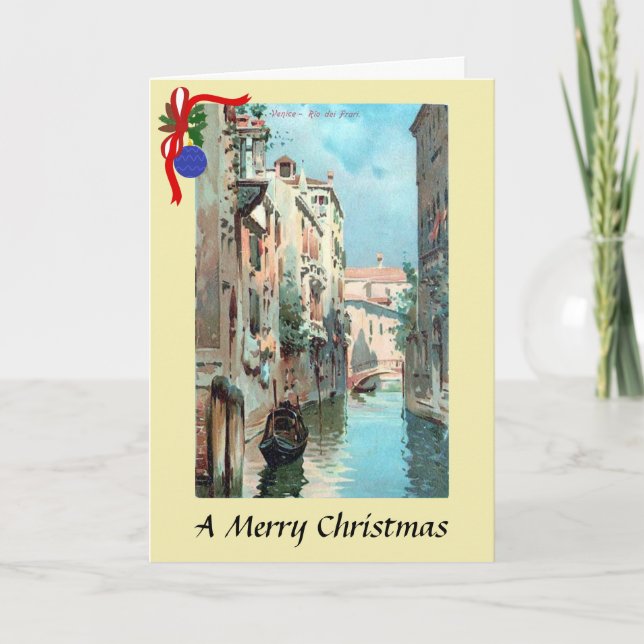 Christmas Card - Venice (Front)