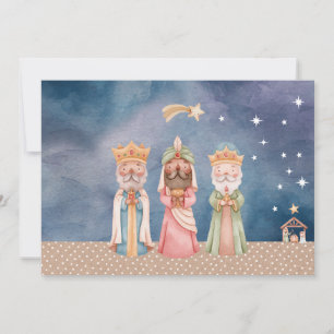 Christmas card w/ The Wise Men watercolor
