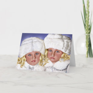 Christmas Card with Children