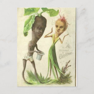 Christmas Card with Onion People