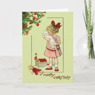Christmas Card with sweet child an... - Customised