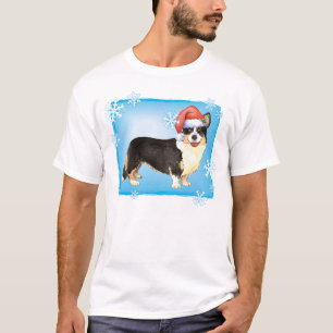 Christmas Cardigan Welsh Corgi T-Shirt