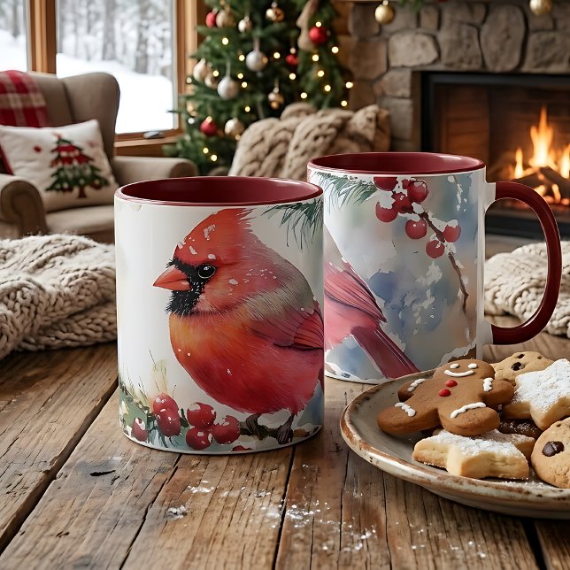 Christmas Cardinal Mug (Creator Uploaded)