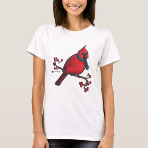 Christmas Cardinal T-Shirt