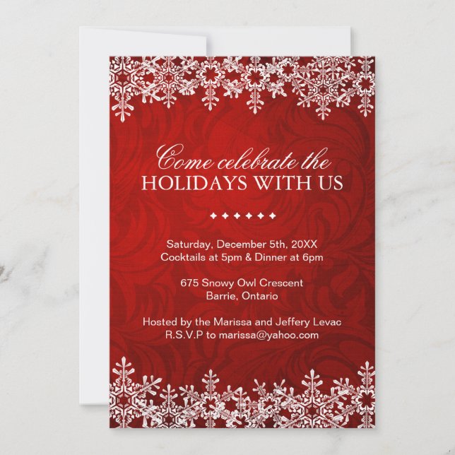 Christmas Cards Invitations (Front)