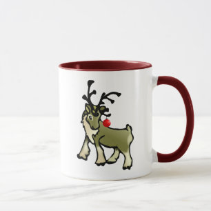 Christmas Caribou Mug