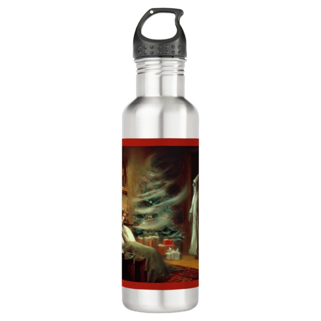 Christmas Carol Ghost of Christmas Present 710 Ml Water Bottle (Front)