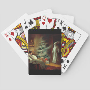 Christmas Carol Ghost of Christmas Present Playing Cards