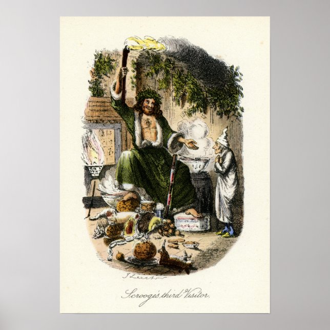 Christmas Carol - Ghost of Christmas Present Poster (Front)