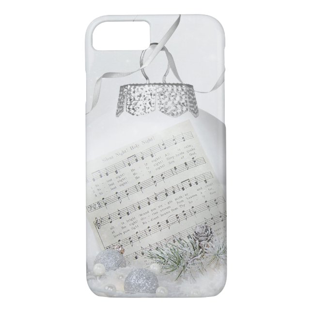 Christmas carol in snow Case-Mate iPhone case (Back)