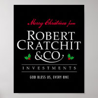 Christmas Carol Robert Bob Cratchit Ebenezer Scroo