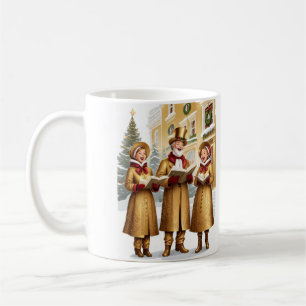 Christmas Carolers Coffee Mug