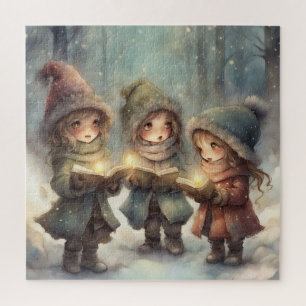 Christmas Carolers Jigsaw Puzzle