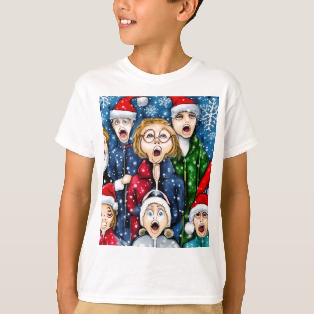 Christmas Caroling T-Shirt (Front)