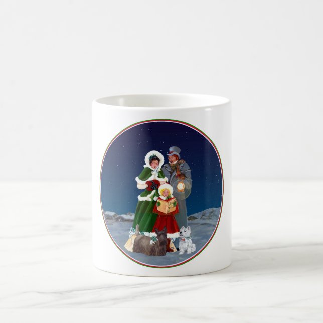 Christmas Carols Coffee Mug (Center)