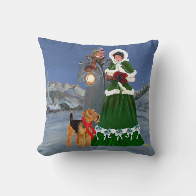 Christmas Carols Cushion (Front)