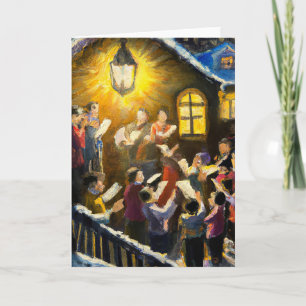 Christmas Carols Greeting Card