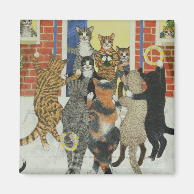 Christmas carols magnet (Front)