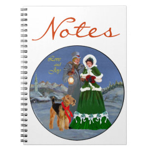 Christmas Carols Spiral Notebook