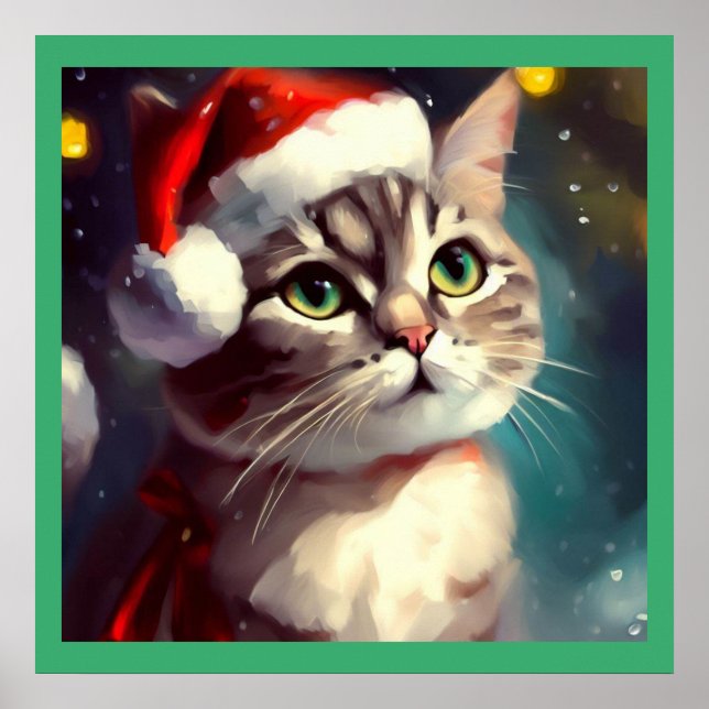Christmas Cat 2 Poster (Front)
