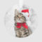 Christmas Cat At Red Santa's Hat Near Christmas