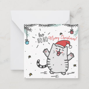 Christmas Cat Card