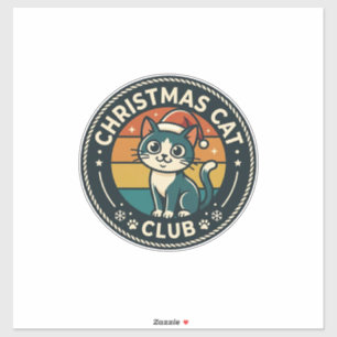 Christmas Cat Cute Kitty Design - Christmas Cat Cl