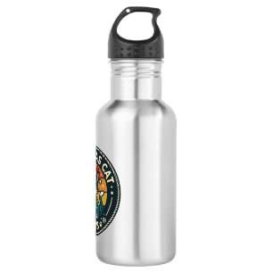 Christmas Cat Cute Kitty Design - Christmas Cat Cl 532 Ml Water Bottle