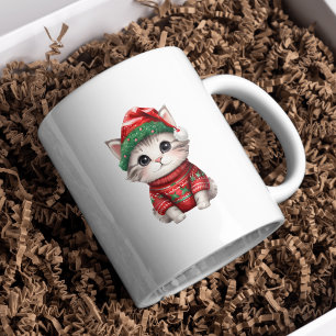 Christmas Cat Cutie Mug