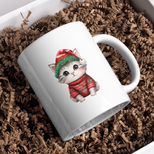 Christmas Cat Cutie Mug (Creator Uploaded)