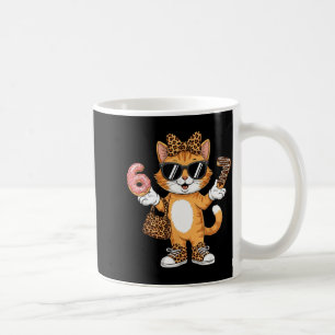 Christmas Cat For Women 6 7 Tee Meme Leopard Bow X Coffee Mug