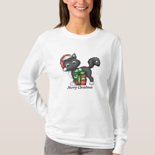 Christmas Cat holiday t-shirt