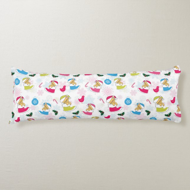 Christmas cat is sleeping body cushion (Front)