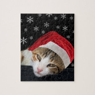 Christmas Cat Jigsaw Puzzle