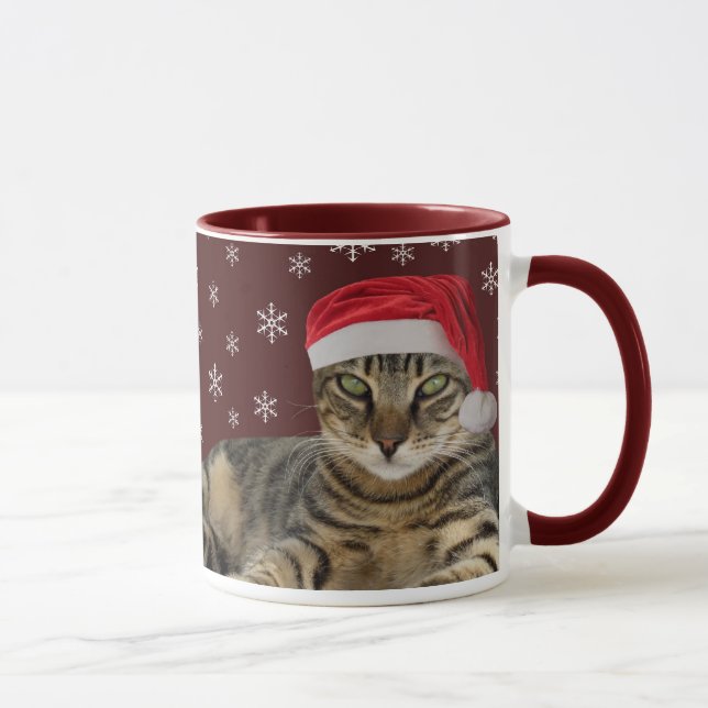Christmas Cat Mug (Right)