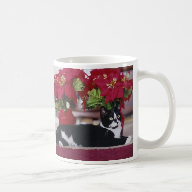 Christmas Cat Mug (Right)