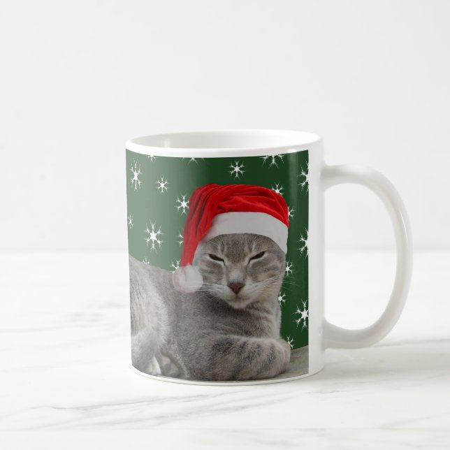 Christmas Cat Mug (Right)